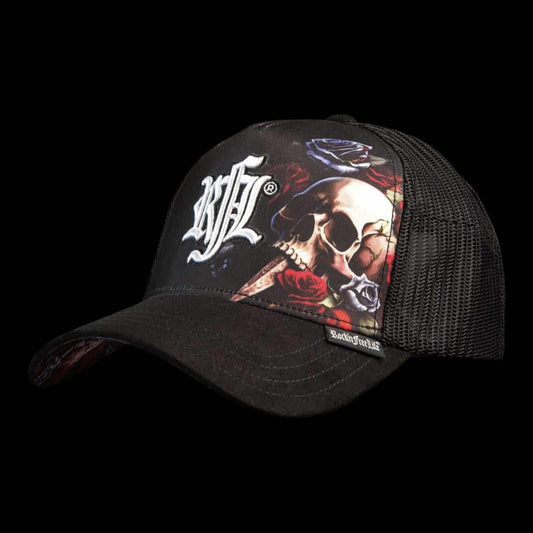 CASQUETTE RFL FLOWER SKULL