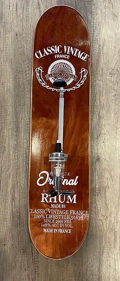 DISTRIBUTEUR SKATEBOARD Rhum marron