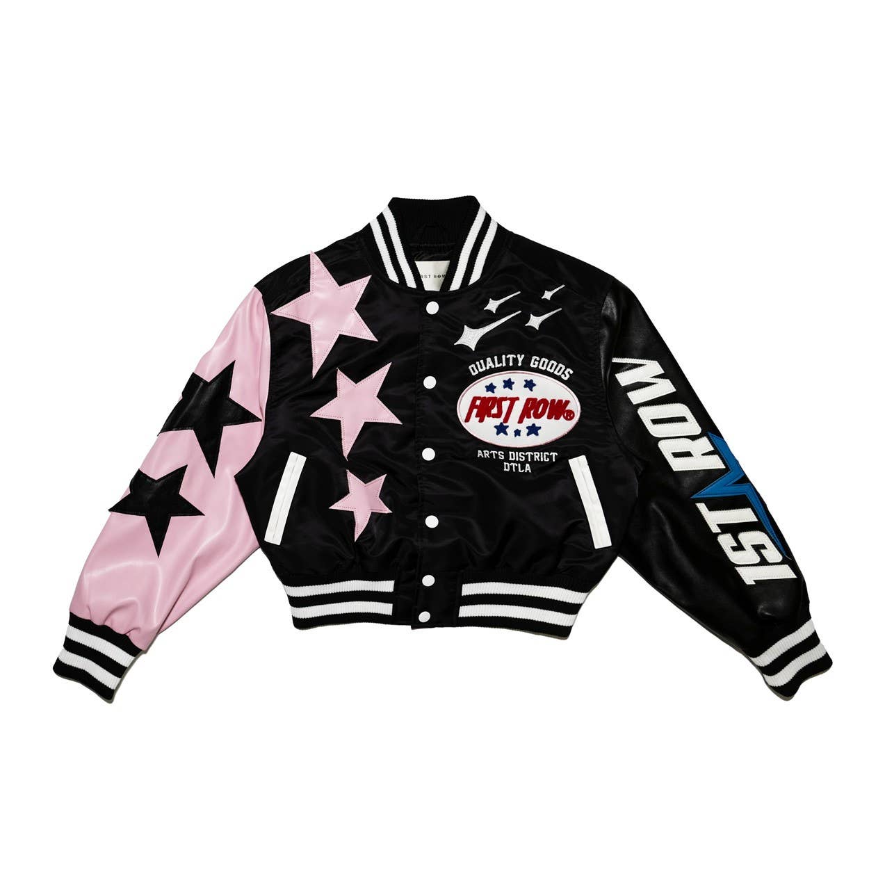 VESTE VARSITY STARS WOMEN: Noir / L