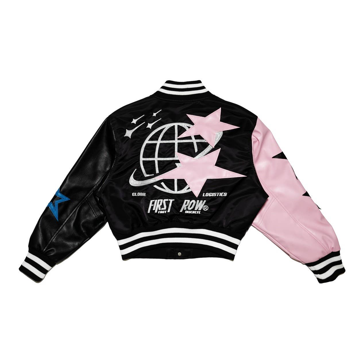 VESTE VARSITY STARS WOMEN: Noir / L