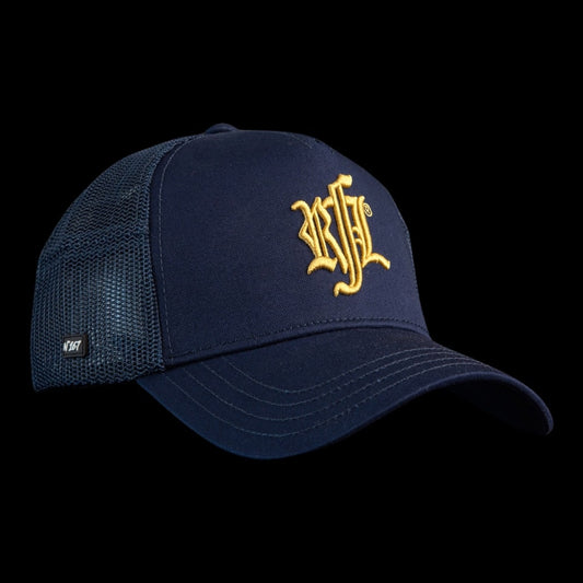 CASQUETTE BLUE GOLD RFL