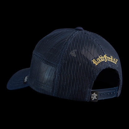 CASQUETTE BLUE GOLD RFL