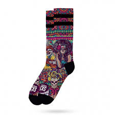 socks dia de los muertos